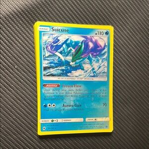 Suicune, entei, raikou Pokémon Card 3d motion sticker